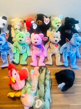15 Ty Plush Beanie Babies Plush Toys Gifts for Kids
